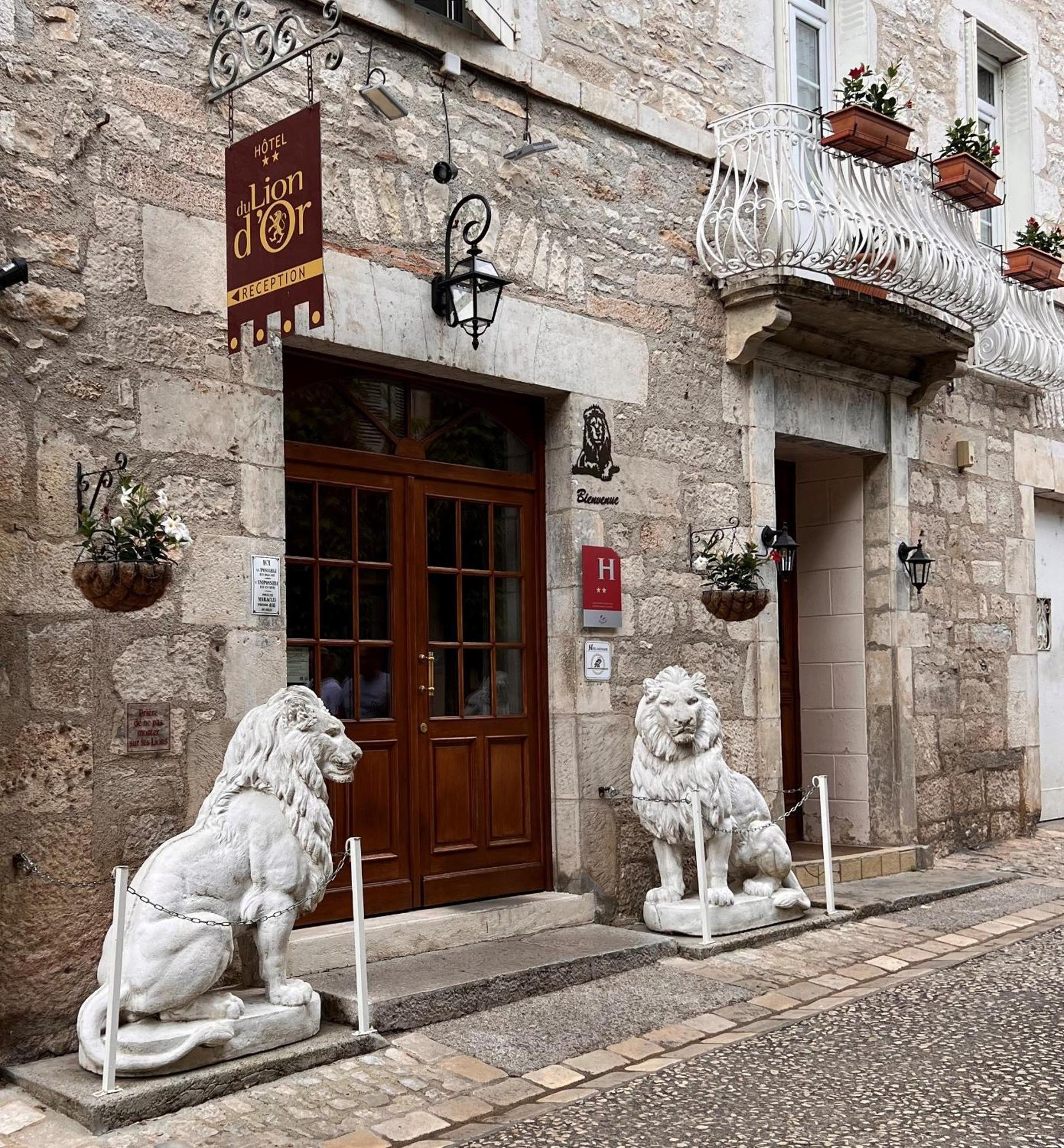 Hotel Du Lion D'Or Rocamadour Bagian luar foto